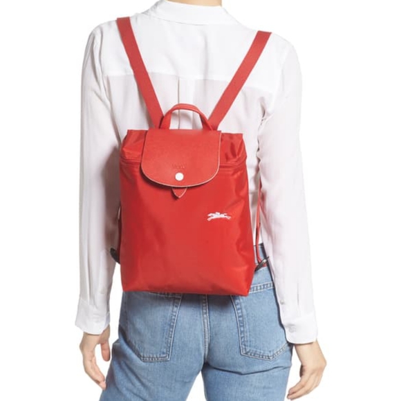 longchamp nylon backpack